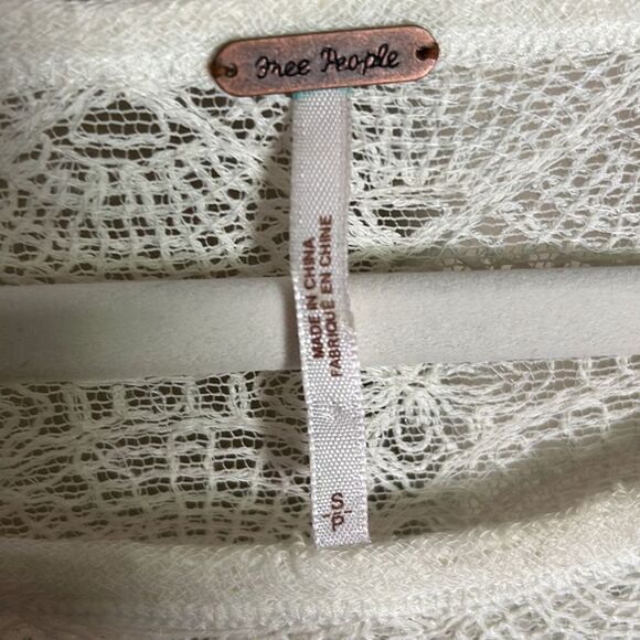 Free People Eggshell Crochet Top - Picture 4 of 7
